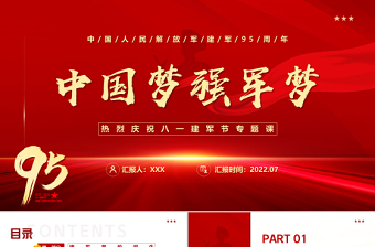 2023中国人民解放军海军建军节免费PPT宣讲