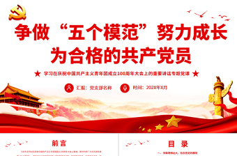 中国共产党某县第十四次代表大会上的报告ppt