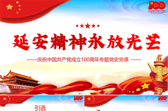 庆祝中国共产党100 百度网盘ppt