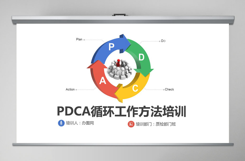 PDCA循环品管圈工作方法服务礼仪培训案例分析ppt