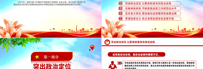 2024《中国共产党巡视工作条例》亮点解读PPT模板下载
