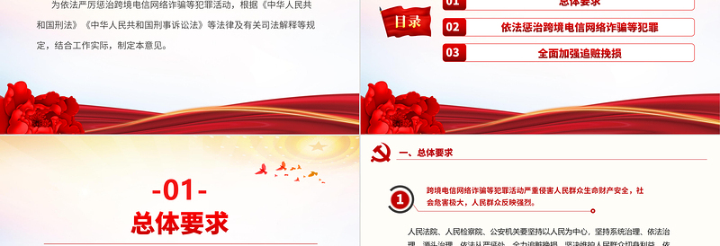 2024关于办理跨境电信网络诈骗等刑事案件适用法律若干问题的意见PPT下载