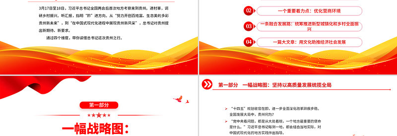 2025四个维度读懂总书记贵州之行PPT党课课件