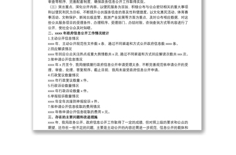 文体广电新闻出版旅游局20xx年政务公开工作情况总结