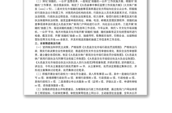 文化体育广电新闻出版局20xx年开展法制政府建设工作总结