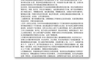 X县纪委监委关于巡视反馈意见整改落实情况的报告