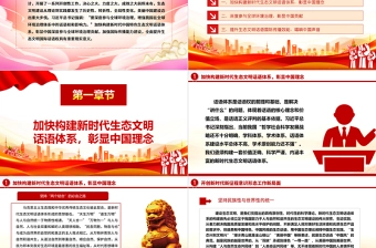 全面提升我国生态文明国际话语权的三个维度ppt精美党政风加快构建新时代中国特色生态文明话语体系党员专题教育党课课件