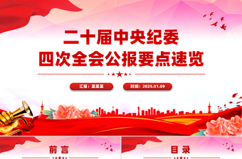 2024纪委党的二十届三中全会精神ppt
