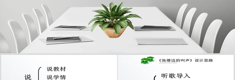 池塘边的叫声说课课件PPT