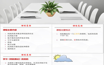 中国民航大学-民航概论课件-第一章ppt