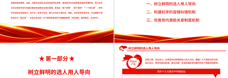 打出激励干部担当作为“组合拳”PPT党政风党员干部学习教育专题党课