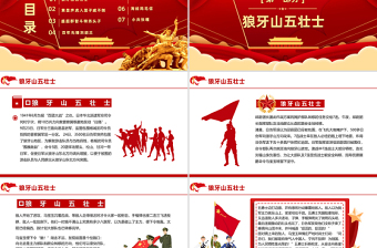 2021重温红色经典小故事建党百年党史故事党史教育专题党课PPT模板