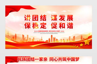 2025民族团结海报讲解