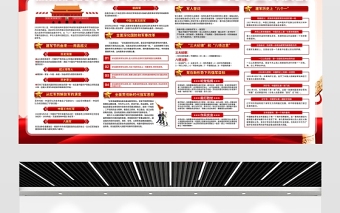 2021八一建军节展板庆祝中国人民解放军建军94周年宣传展板模板