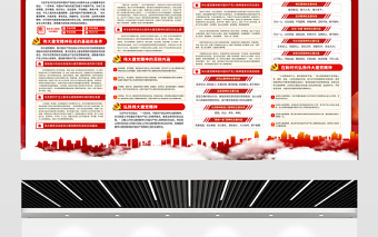 2021建党百年伟大建党精神展板庆祝建党100周年专题宣传栏展板设计模板