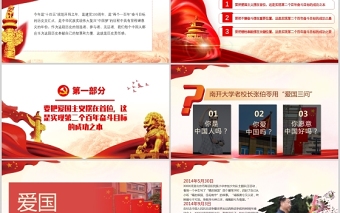 2021凝聚爱国奋斗奉献的精神力量PPT弘扬爱国主义精神引导高层次人才爱国奋斗奉献建党100周年专题党课课件