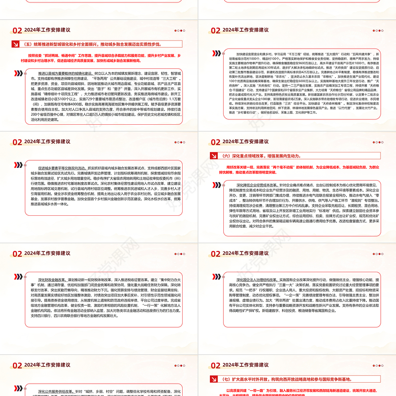 党政风2024安徽省政府工作报告PPT课件模板下载