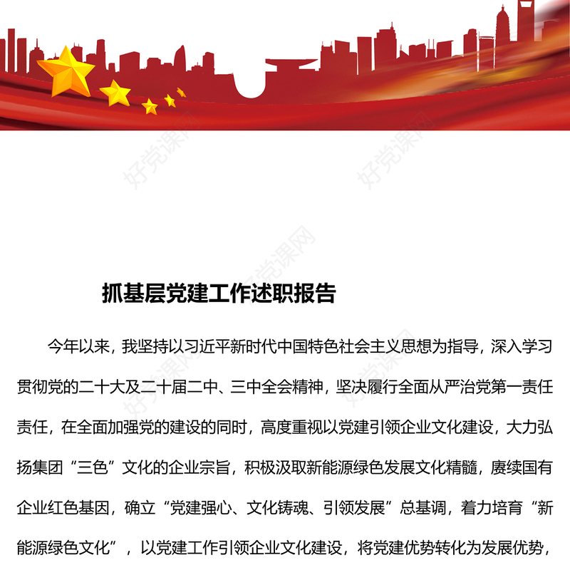 抓基层党建工作述职报告下载 (2)