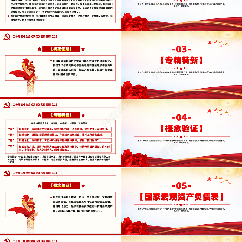 二十届三中全会《决定》名词解释（二）PPT课件下载