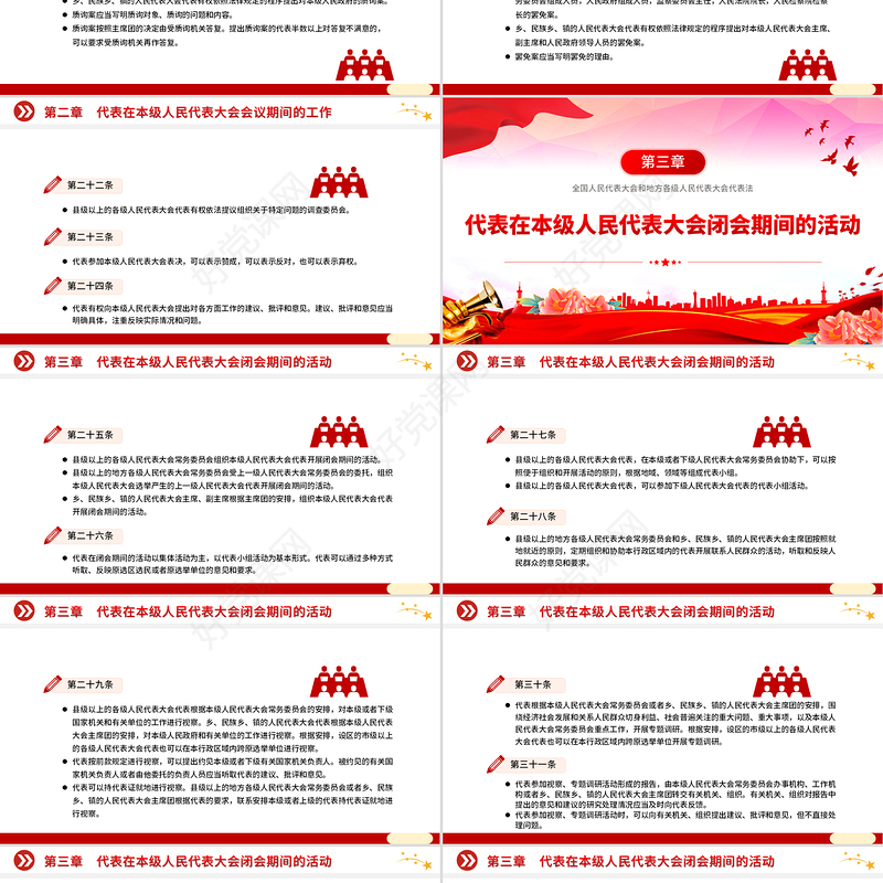 2025新修订《全国人民代表大会和地方各级人民代表大会代表法》PPT法律法规课件