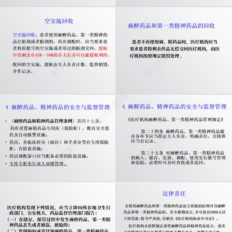 大学课件麻醉药ppt