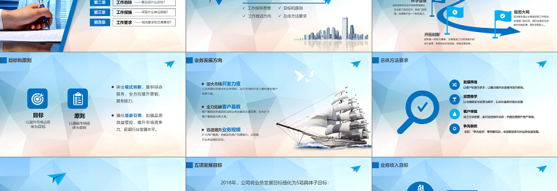 2021工作计划营销计划策划方案PPT模板