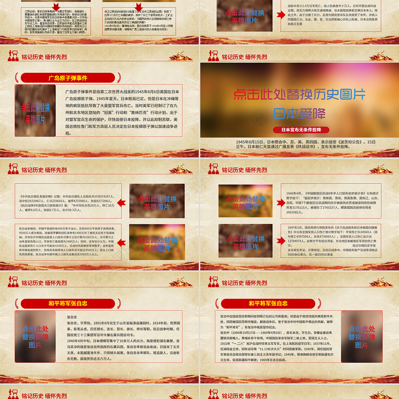 2025纪念中国人民抗日战争暨世界反法西斯战争胜利80周年PPT党课下载