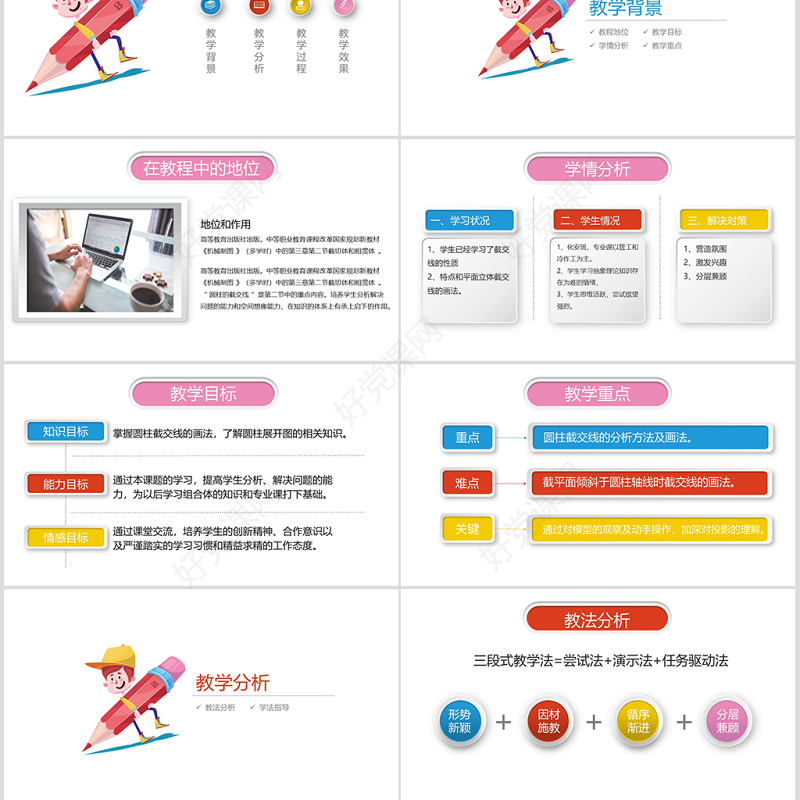 教师通用说课PPT