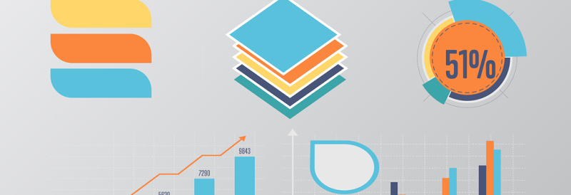 多款彩色ppt分析图表矢量素材-含多个ppt元素