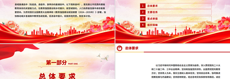 《县域普通高中振兴行动计划》全文PPT课件下载