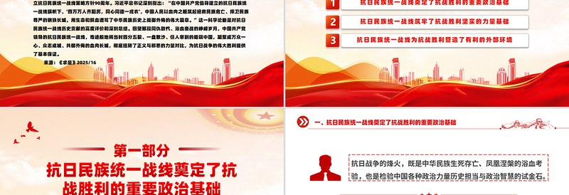 党建风抗日民族统一战线是抗战胜利的基本保证PPT课件