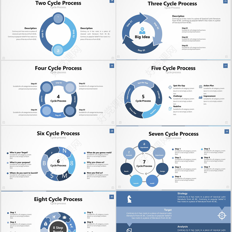 原创商务企业流程图鱼骨流程时间线-版权可商用