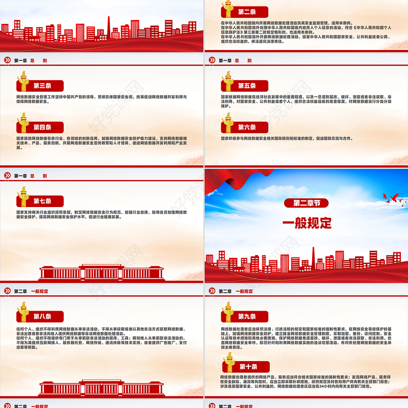 2024《网络数据安全管理条例》PPT精美大气条例法规专题课件下载