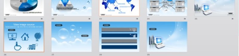 韩国精美PPT动画模板及图表大全-含多个ppt元素