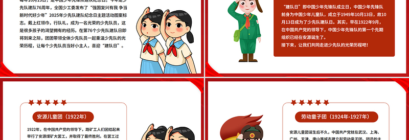 中国少年先锋队建队76周年PPT强国复兴有我争当新时代好少年队课课件