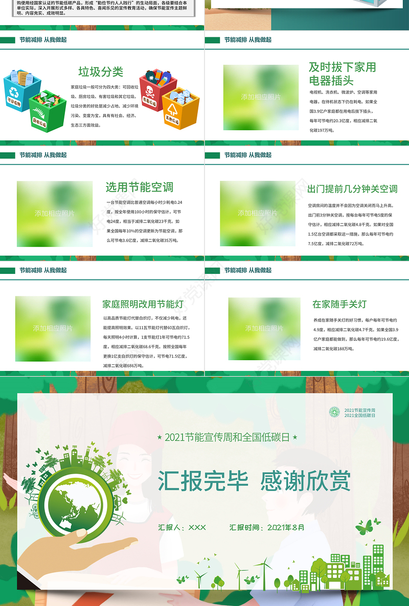 2021年全国节能宣传周和全国低碳日PPT