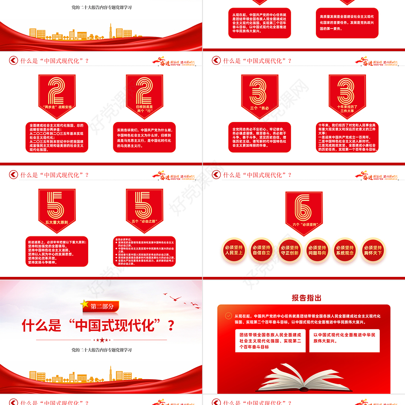 中国式现代化内涵PPT精美实用新思想新理论之中国式现代化的理论体系学习课件