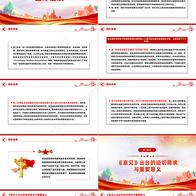 深入学习《关于促进土壤污染风险管控和绿色低碳修复的指导意见》PPT课件
