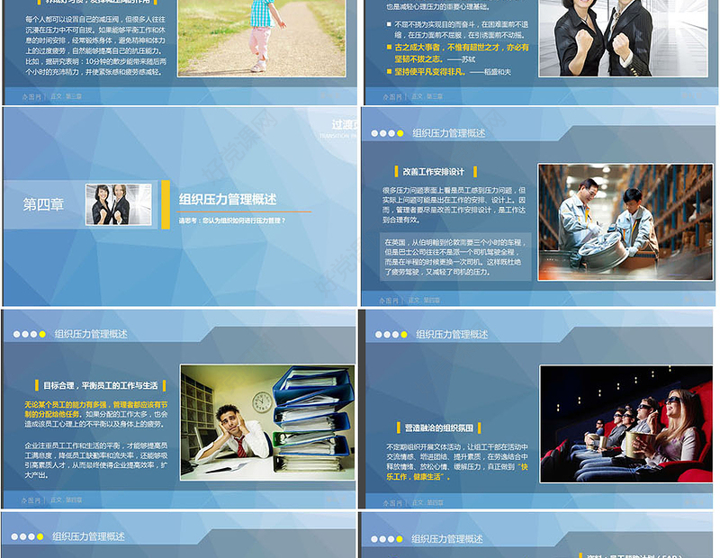 心理压力管理动态培训PPT课件