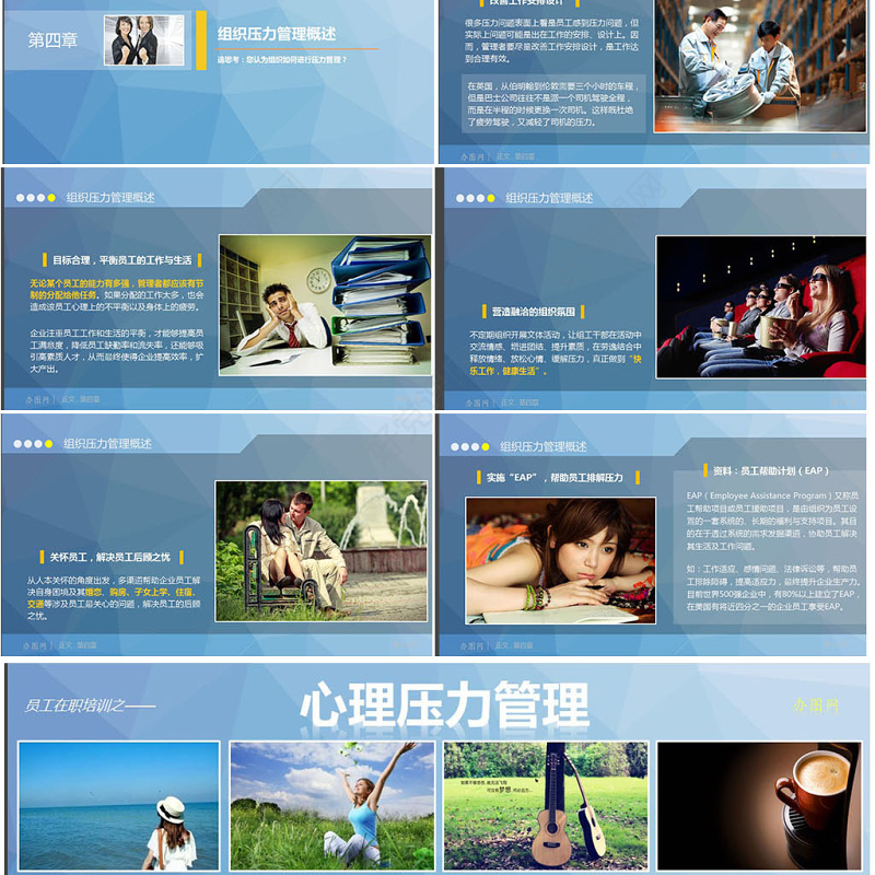 心理压力管理动态培训PPT课件