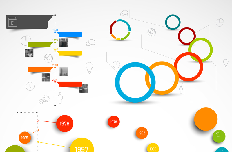 数据PPT素材矢量图形图标