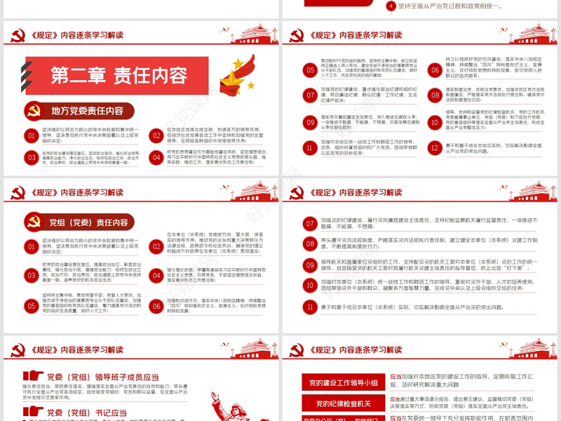 原创党委党组落实全面从严治党主体责任规定学习ppt