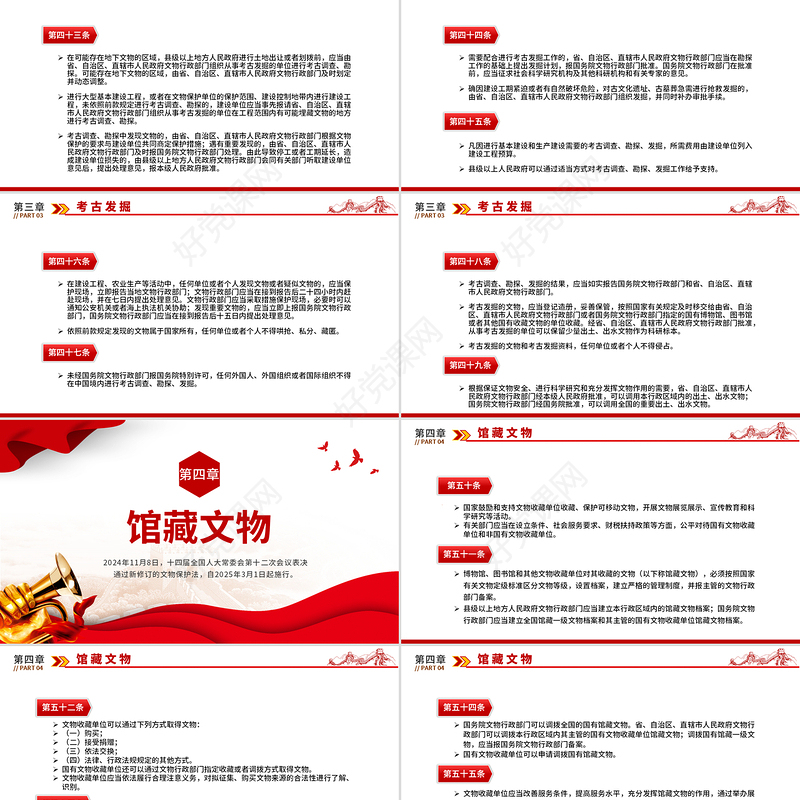 2025新修订《中华人民共和国文物保护法》全文PPT课件