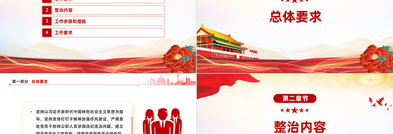 精美大气开展党员干部和公职人员涉酒违纪违法问题专项整治工作方案主题PPT下载