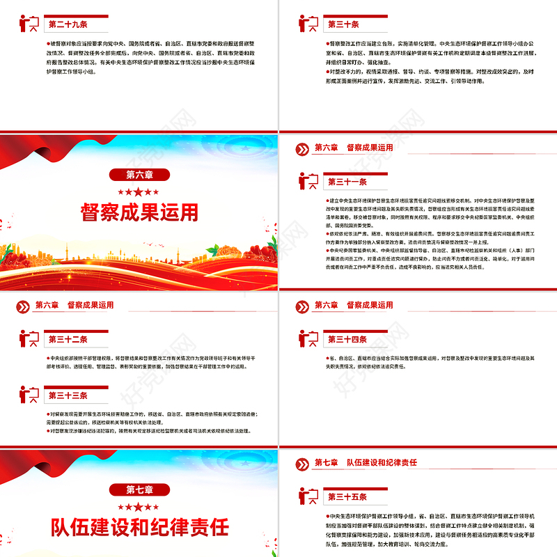 2025《生态环境保护督察工作条例》简洁风法律法规课件