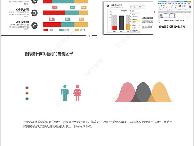 财务报表数据统计分析PPT理财业绩汇报