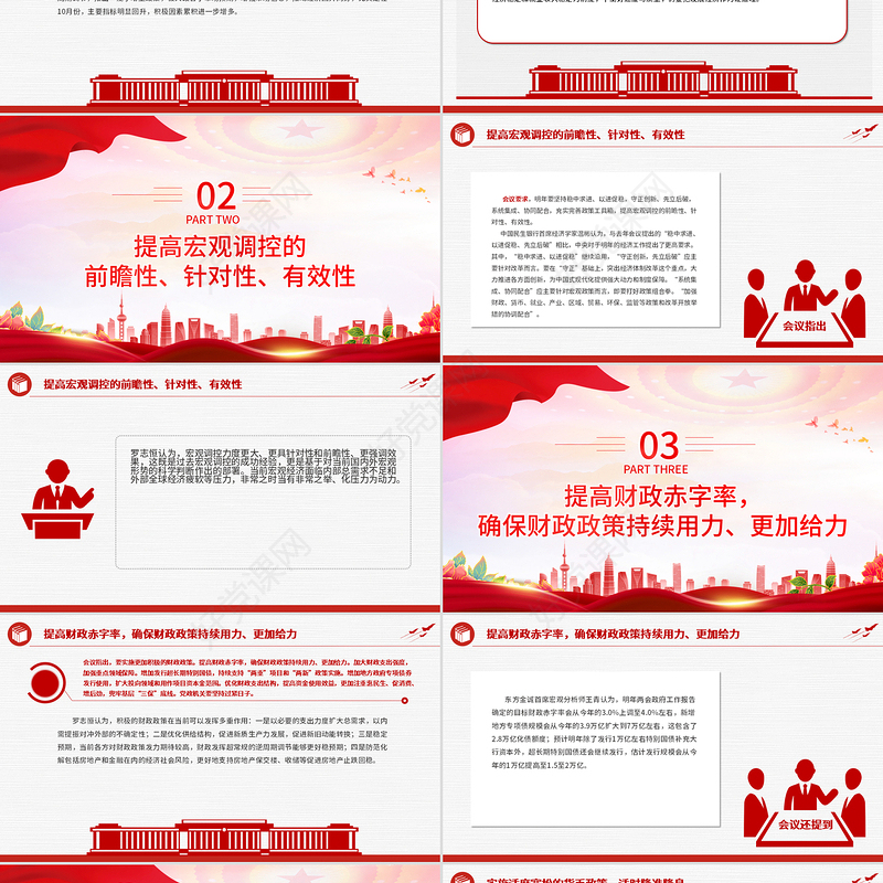 2025经济工作这样干PPT党政风中央经济工作会议九大看点课件下载