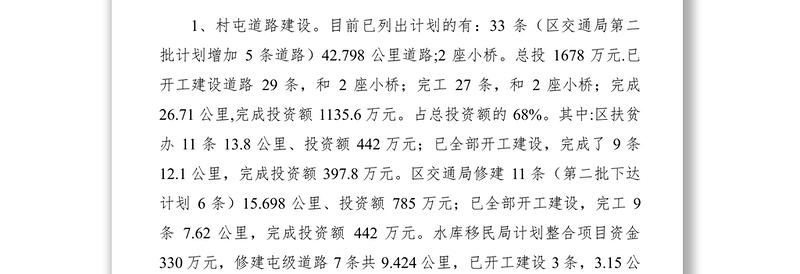 2021xx年8月份基础设施项目建设自查报告