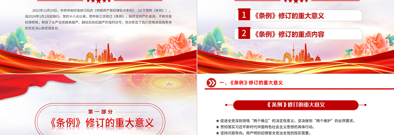 党纪学习教育之《中国共产党纪律处分条例》学习提纲PPT课件