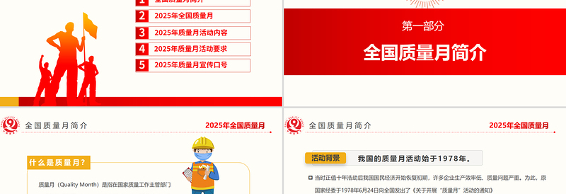 2025年9月全国质量月活动PPT加强全面质量管理促进质量强国建设课件下载